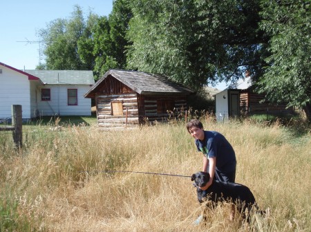 the back of the Fishtail property