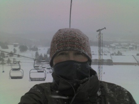 On the lift at WISP