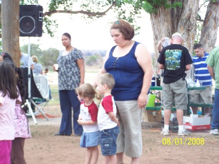 Jennifer with the twins