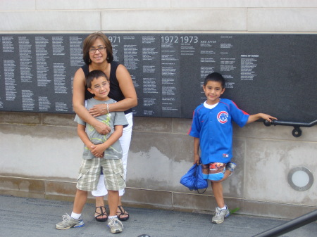 Vietnam Veterans' Memorial Wall downtown Chgo