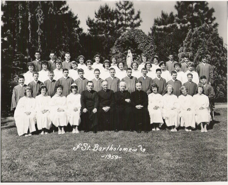 St. Bartholomews 8th Grade Graduation (1959)