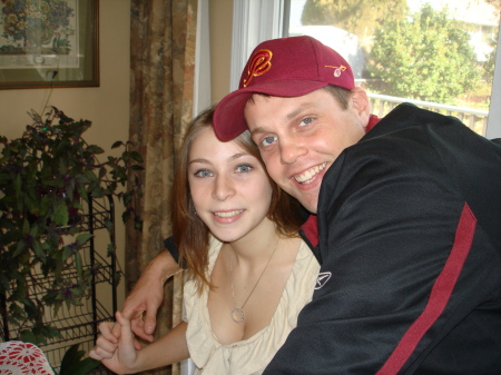 My son Eric and his fiance Michelle