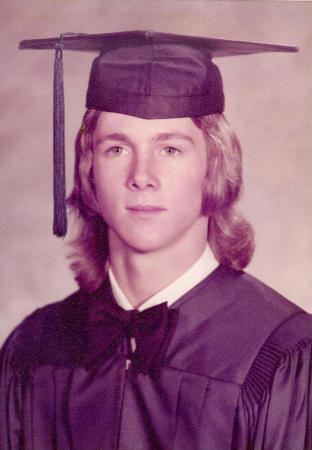 Mark Proctor 1975 HS Graduation Picture