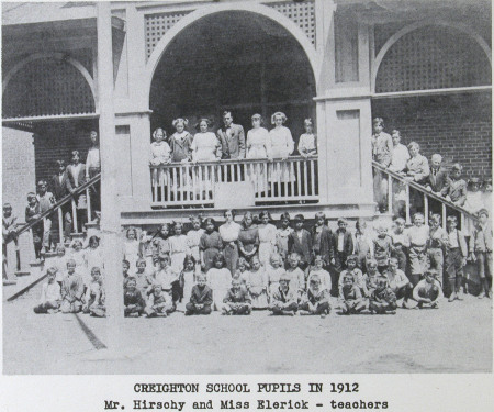 Creighton School Students 1912