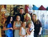 Me, Rick, Daughter, and 4 Nieces