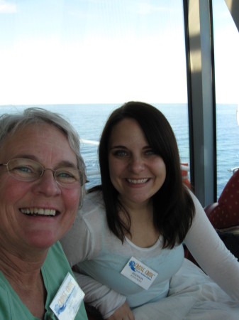 Janet and Shannon on the NCL Star