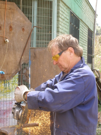 sculpting in Chile 2007