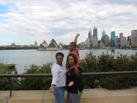 Me & My kids in Sydney, Australia