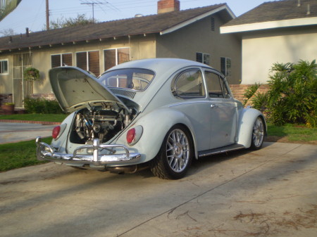 my SECOND '67 zenith blue volkswagen