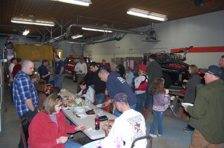 BBQ at the station