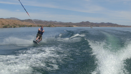 wakeboarding at Havasu