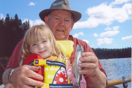 Audrey's First Fish