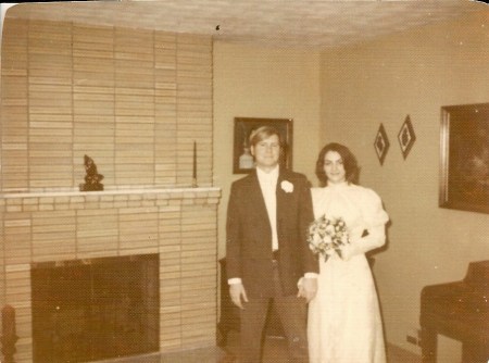 Wedding Dayton, Ohio 1974