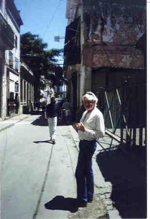 In the Streets of Havana,  April 2004