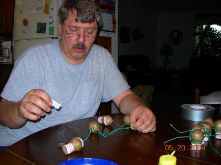 Preparing a firework display