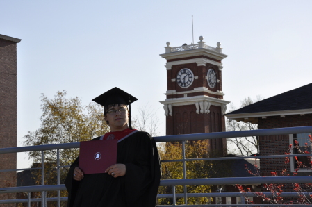 Bryce's graduation - WSU