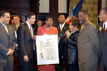 Cheree Receives Proclamation