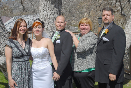 With husband at his brothers Wedding 2009