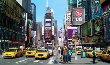 time square the place to be!