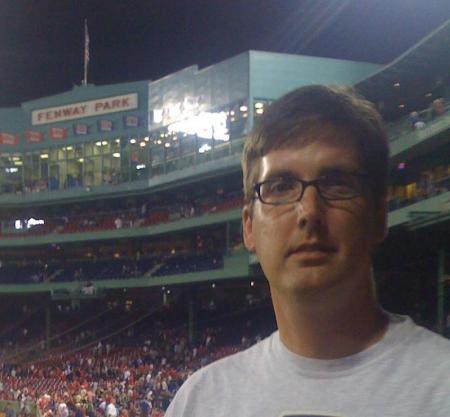 Me at Fenway Park.