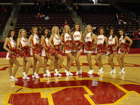 The USC song girls in 2009