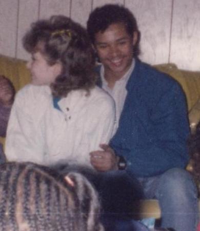 With my Girl...circa 1984...