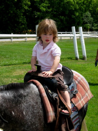 First Pony Ride