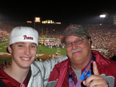 Tom & Josh at BCS National Championship 2010