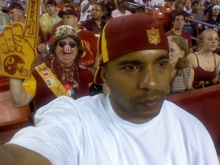 Die Hard Redskin Fan...!