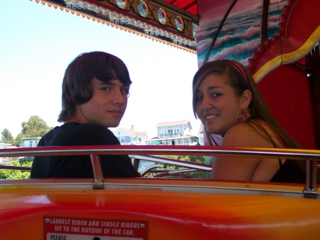 At the Boardwalk in Santa Cruz