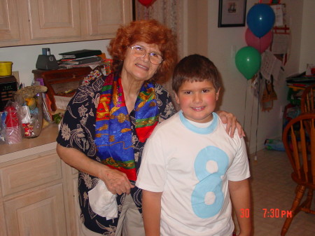 Jacob with Grandma