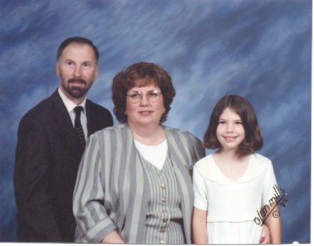 Family Photo 1995- Paul, Mary , Marisa
