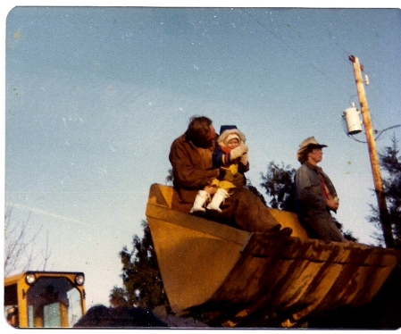 Dad, Wally and Angelique Butler