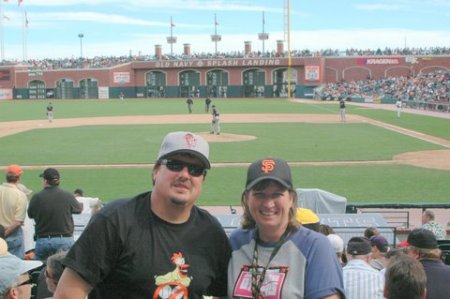 tim and donna giants game