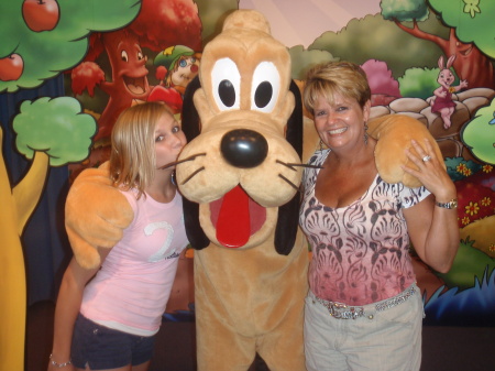 Disney with Pluto!