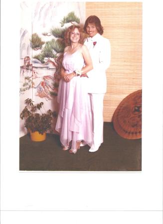 MITCH TAYLOR & HOLLY MARSHALL SENIOR PROM 1981