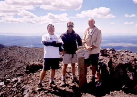 at the summit: Mt Humphreys