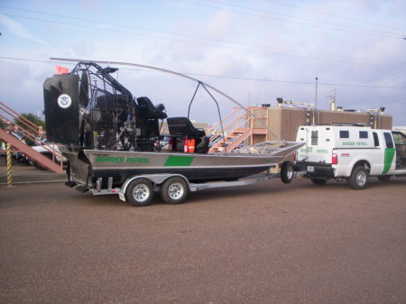 Border Patrol Airboat