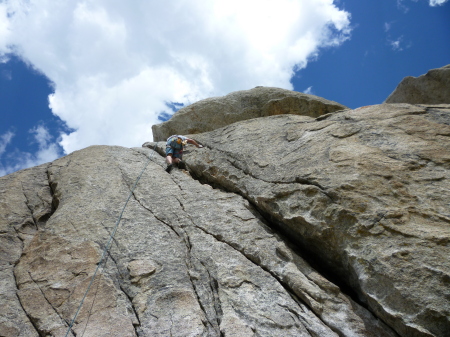 Climbing at City of Rocks Idaho 7/3/2009