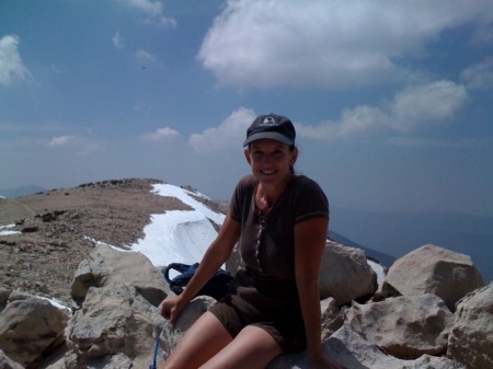Top of Mt San Gorgonio 5/14/09