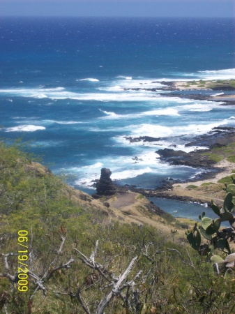 view from Makapuu Lighthouse hike
