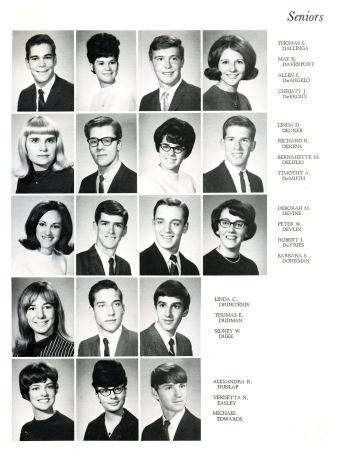 1967 Senior class