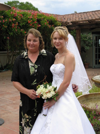 My deceased ex-wife Marcy and daughter.