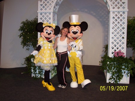 Me with Mickey & Minnie