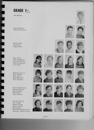 Roxboro Junior High School Yearbook 1968-1969
