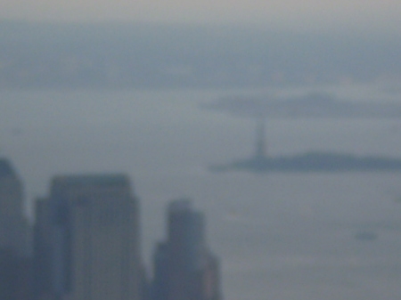 Statue of Liberty from Empire tate Building