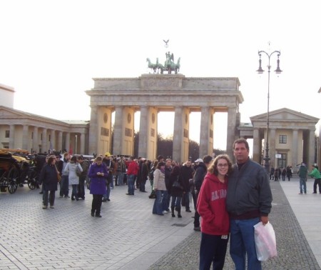 Berlin with my daughter
