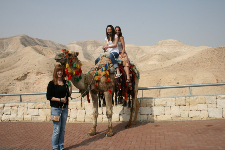 Me and my girls in Israel.