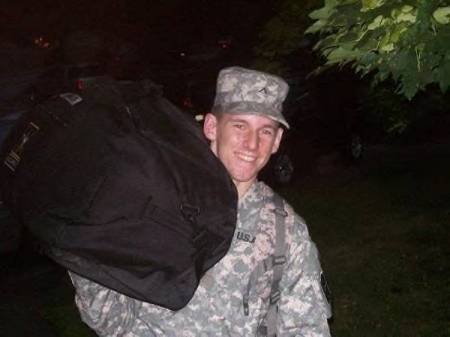 Josh Heading To Iraq  June 2007