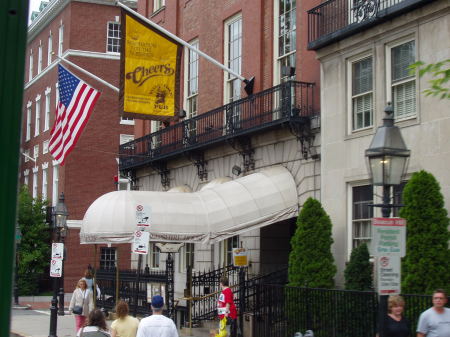 Outside Cheers, Boston, MA  2003